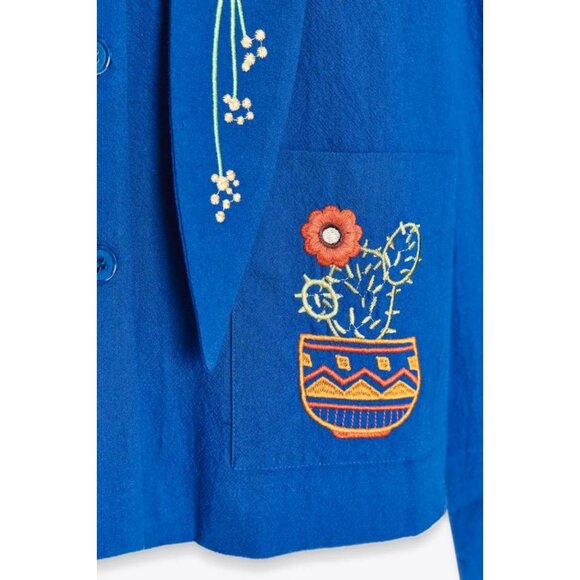 ZARA EMBROIDERED JACKET - Picture 6 of 6